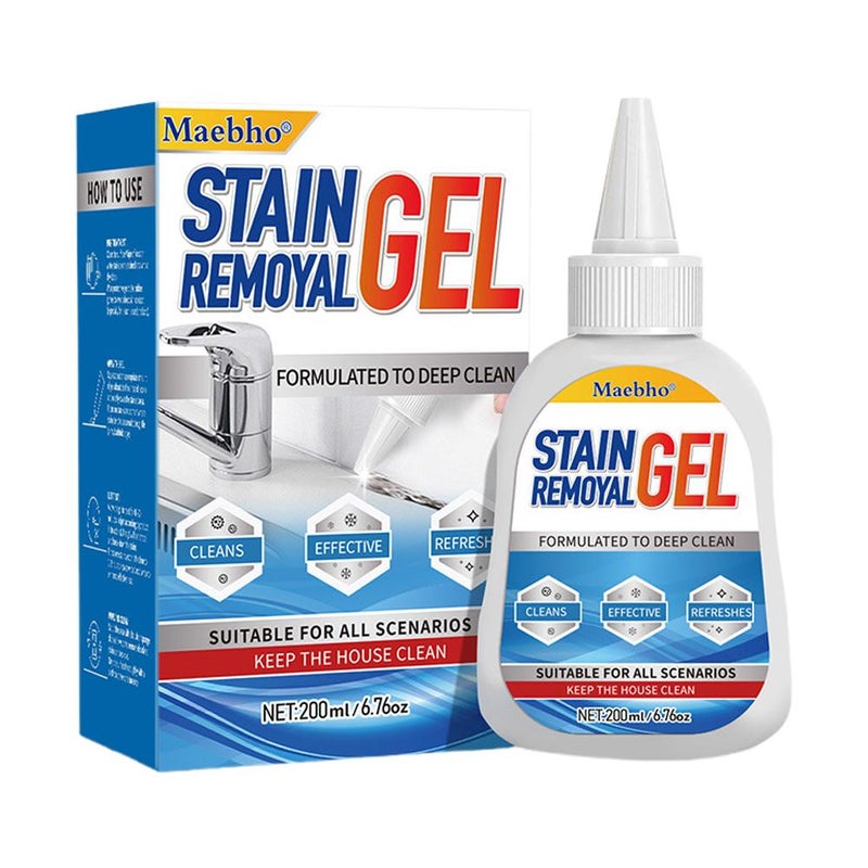 Swimming pool and bathroom mold remover gel, wall mold cleaner, toilet rim remover, refrigerator and washing machine mold remover gel.